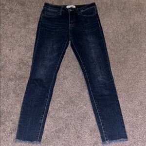 Vervet Dark Blue Skinny Jeans